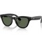 Ray-Ban Skyler RW4010 Shiny Black/ Green lenses Size M - фото 100279