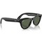 Ray-Ban Skyler RW4010 Shiny Black/ Green lenses Size M - фото 100283