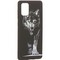 Чехол-накладка силикон MItriFON для Samsung A71 0.8мм с флуоресцентным рисунком Волк Черный - фото 31780