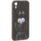 Чехол-накладка силикон MItriFON для iPhone XR (6.1") 0.8мм с флуоресцентным рисунком AW Черный KS-13 - фото 31792