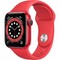 Apple Watch Series 6 GPS 40mm (PRODUCT)RED Aluminum Case with PRODUCT(RED) Sport Band - фото 38517