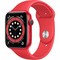 Apple Watch Series 6 GPS 44mm (PRODUCT)RED Aluminum Case with PRODUCT(RED) Sport Band (M00M3RU) - фото 31958