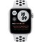 Apple Watch Nike Series 6 GPS 44mm (серебристый/чистая платина/черный) Nike Sport Band - фото 38500