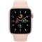 Apple Watch SE 44mm Gold Aluminum Case with Pink Sand Sport Band (MYDR2RU) - фото 32474