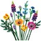 LEGO Botanical Wild Flower Bouquet (10313) - фото 101648