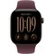 Apple Watch Series 12 42mm GPS Dark Bronze Aluminum Case with Burgundy Sport Band SM/ML - фото 105061
