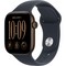 Apple Watch Series 12 42mm GPS Dark Bronze Aluminum Case with Navy Blue Sport Band SM/ML - фото 105069