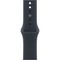 Apple Watch Series 12 42mm GPS Space Gray Aluminum Case with Navy Blue Sport Band SM/ML - фото 105087