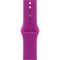 Apple Watch Series 12 42mm GPS Light Gold Aluminum Case with Magenta Sport Band SM/ML - фото 105081