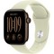 Apple Watch Series 12 42mm GPS Dark Bronze Aluminum Case with Pale Succulent Sport Band SM/ML - фото 105102