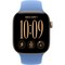 Apple Watch Series 12 42mm GPS Light Gold Aluminum Case with Wildflower Blue Sport Band SM/ML - фото 105112