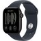 Apple Watch Series 12 42mm GPS Black Aluminum Case with Navy Blue Sport Band SM/ML - фото 105128