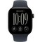 Apple Watch Series 12 42mm GPS Black Aluminum Case with Navy Blue Sport Band SM/ML - фото 105129