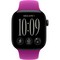 Apple Watch Series 12 42mm GPS Black Aluminum Case with Magenta Sport Band SM/ML - фото 105133
