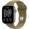 Apple Watch Series 12 42mm GPS Space Gray Aluminum Case with Olive Sport Band SM/ML - фото 105142