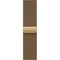Apple Watch Series 12 42mm GPS + Cellular Natural Titanium Case with Radiant Gold Milanese Loop - фото 105169