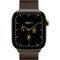Apple Watch Series 12 42mm GPS + Cellular Radiant Gold Titanium Case with Dark Bronze Milanese Loop - фото 105172