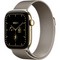 Apple Watch Series 12 42mm GPS + Cellular Radiant Gold Titanium Case with Radiant Gold Milanese Loop - фото 105175