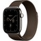 Apple Watch Series 12 42mm GPS + Cellular Natural Titanium Case with Dark Bronze Milanese Loop - фото 105177