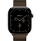 Apple Watch Series 12 42mm GPS + Cellular Natural Titanium Case with Dark Bronze Milanese Loop - фото 105178