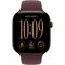Apple Watch Series 12 46mm GPS Dark Bronze Aluminum Case with Burgundy Sport Band SM/ML - фото 105190