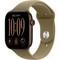 Apple Watch Series 12 46mm GPS Dark Bronze Aluminum Case with Olive Sport Band SM/ML - фото 105192