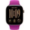 Apple Watch Series 12 46mm GPS Light Gold Aluminum Case with Magenta Sport Band SM/ML - фото 105246