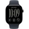 Apple Watch Series 12 46mm GPS Black Aluminum Case with Navy Blue Sport Band SM/ML - фото 105258
