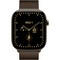 Apple Watch Series 12 46mm GPS + Cellular Radiant Gold Titanium Case with Dark Bronze Milanese Loop - фото 105295
