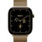 Apple Watch Series 12 46mm GPS + Cellular Radiant Gold Titanium Case with Natural Milanese Loop - фото 105298