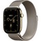 Apple Watch Series 12 46mm GPS + Cellular Radiant Gold Titanium Case with Radiant Gold Milanese Loop - фото 105304