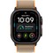 Apple Watch Ultra 4 49mm GPS + Cellular Black Titanium Case with Sand Trail Loop SM/ML - фото 105326