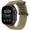 Apple Watch Ultra 4 49mm GPS + Cellular Black Titanium Case with Translucent Kelp Ocean Band - фото 105331