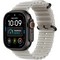 Apple Watch Ultra 4 49mm GPS + Cellular Black Titanium Case with Translucent Gray Ocean Band - фото 105334