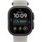 Apple Watch Ultra 4 49mm GPS + Cellular Black Titanium Case with Translucent Gray Ocean Band - фото 105335