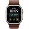 Apple Watch Ultra 4 49mm GPS + Cellular Natural Titanium Case with Burgundy Alpine Loop S/M/L - фото 105344