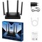 Беспроводной маршрутизатор Cudy WR3000E, Wi-Fi 802.11ax 2976Мбит/с, 2.4+5ГГц, 4xLAN, 1xWAN - фото 107313