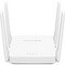 Беспроводной маршрутизатор Mercusys AC10, Wi-Fi 5 802.11ac 1167Мбит/с, 2.4+5ГГц, 4xLAN, 1xWAN белый - фото 107386