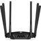 Беспроводной маршрутизатор Mercusys MR50G, Wi-Fi 5 802.11ac 1900Мбит/с, 2.4+5ГГц, 4xGLAN, 1xGWAN чёрный - фото 107416