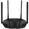 Беспроводной маршрутизатор Mercusys MR80X, Wi-Fi 6 802.11ax 2976Мбит/с, 2.4+5ГГц, 3xGLAN, 1xGWAN чёрный - фото 107422