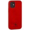 Накладка кожаная Club Knight Series для iPhone 12 mini (5.4") Красная - фото 39098