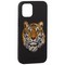 Накладка кожаная Club SAV Series для iPhone 12 mini (5.4") Tiger-тигр - фото 39105