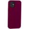 Накладка силиконовая MItrifON для iPhone 12 mini (5.4") без логотипа Maroon Бордовый №52 - фото 39172