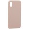 Накладка силиконовая MItrifON для iPhone XS/ X (5.8") без логотипа Pink sand Розовый песок №19 - фото 39199