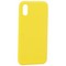 Накладка силиконовая MItrifON для iPhone XS/ X (5.8") без логотипа Yellow Желтый №55 - фото 39205