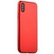 Чехол-накладка силиконовый J-case Shiny Glazed Series 0.5mm для iPhone XS/ X (5.8") Jet Red Красный - фото 55456