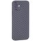 Чехол-накладка карбоновая KZDOO Air Carbon 0.45мм для Iphone 12 (6.1") Зеленая - фото 39391
