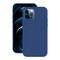 Чехол-накладка силикон Deppa Soft Silicone Case D-87767 для iPhone 12/ 12 Pro (6.1") Синий - фото 39426