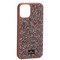 Чехол-накладка силиконовая со стразами SW для iPhone 12 mini (5.4") Светло-коричневый - фото 39954