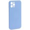 Чехол-накладка силиконовая J-case Creative Case Liquid Silica Magic Magnetic для iPhone 12 Pro (6.1") Серо-лавандовый - фото 40035